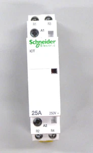 Schneider Contacteur 25 Ampères NC Double Pôle Normalement Fermer DinRail 25A 2P 240V Bobine - Photo 1/6