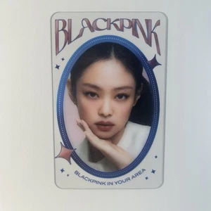 Blackpink Jennie Transparent Photocard Authentic Korea Kpop Photo Card Ruby - Picture 1 of 2
