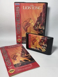 The Lion King (Sega Genesis, 1994) Complete CIB Game Box Manual – Tested - Photo 1/11