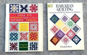 Lote de 2 libros de acolchado hawaiano - Imagen 1 de 3