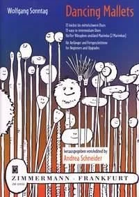 Dancing Mallets Wolfgang Sonntag Book [Softcover] Vibraphone and Marimba or 2 Ma - Image 1 of 3