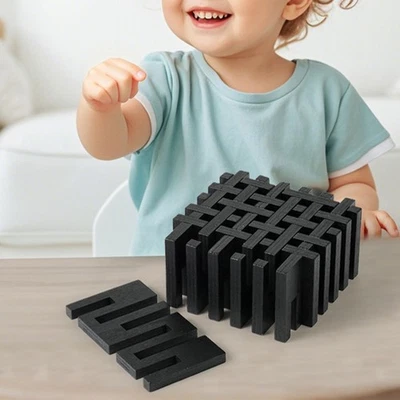 Rompecabezas rompecabezas desenredado enclavamiento para juego familiar niños Foto 1 de 4