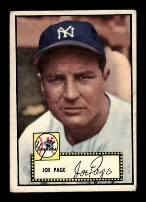 1952 Topps #48b Joe Page Very Good HOF-10001682 - Image 1 of 2