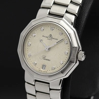 Baume & Mercier Riviera 5231 Special RARE Silver Dial Swiss Quartz Ladies Watch - Image 1 of 3