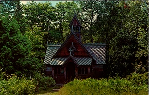 Vintage Postcard- Boynton Chapel, Baileys Harbor, Door County Wisconsin Unposted - Picture 1 of 2