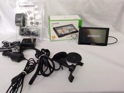 Garmin Nuvi 52LM GPS 5” Screen w/ Car Charger Bundle Tested and works - Image 1 of 4