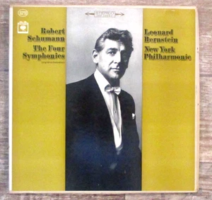 LEONARD BERNSTEIN SCHUMANN FOUR SYMPHONIES 3 LP SET NEAR MINT - Imagen 1 de 6