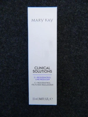 Mary Kay Clinical Solutions Vitamin C + Resveratrol Line-Reducer MHD 07/2025 Neu