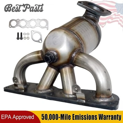 Convertidor catalítico para Hyundai Elantra 2011-2016 1,8 L 2014-2020 2,0 L Forte Soul Foto 1 de 4