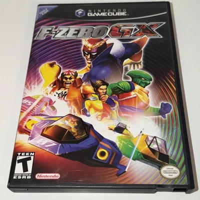 F-Zero GX Black Label Nintendo Gamecube EX+NM condition COMPLETE CIB - Image 1 of 4