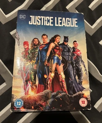 Justice League DVD, 12 rating 2017, Science Fiction, sleeve & sealed DVD - Image 1 of 4