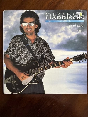 George Harrison Cloud Nine Vinyl LP 1987, Dark Horse Records - Image 1 of 4