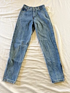 Pantalones de mezclilla para mujer Guess vintage con cremallera abertura de pierna estilo clásico años 90 - Imagen 1 de 13