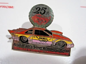 NHRA 1992 Animal Jim Feurer 25th Ann. Ford Wunderbird Pro Mod Drag Racing Pin - Picture 1 of 2