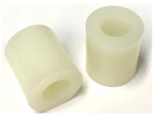100 Nylon Spacer Bushings .257 I.D. 1/2 O.D. Length 9/16 - Bild 1 von 3