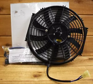 MC119K 11" 90w Medium Duty Challenger Fan 12 Volt Reversible S-Blade - Foto 1 di 8