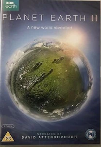 Planet Earth II (2) [2xDVD]  New Sealed Free UKP&P Sir David Attenborough - Picture 1 of 2