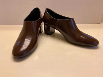 Botines Via Spiga Cuero Marrón 7M Nuevos Foto 1 de 4