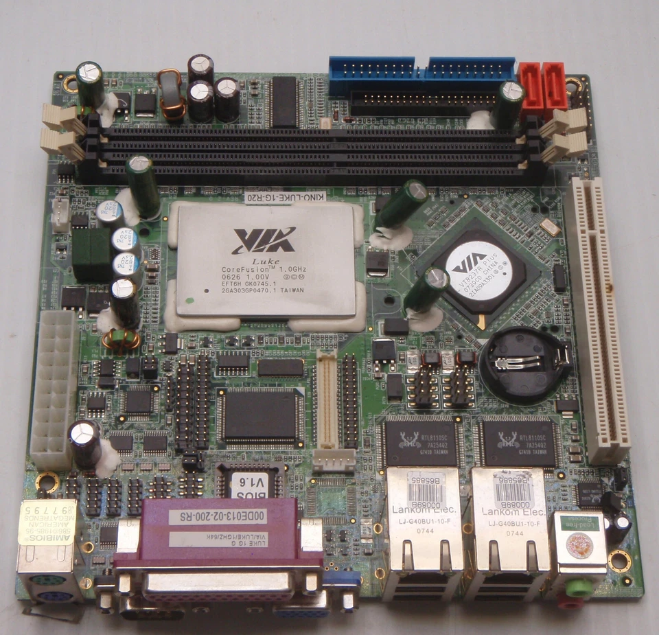 EPIA-N with LUKE Core Fusion CPU Motherboard - Image 1 of 4