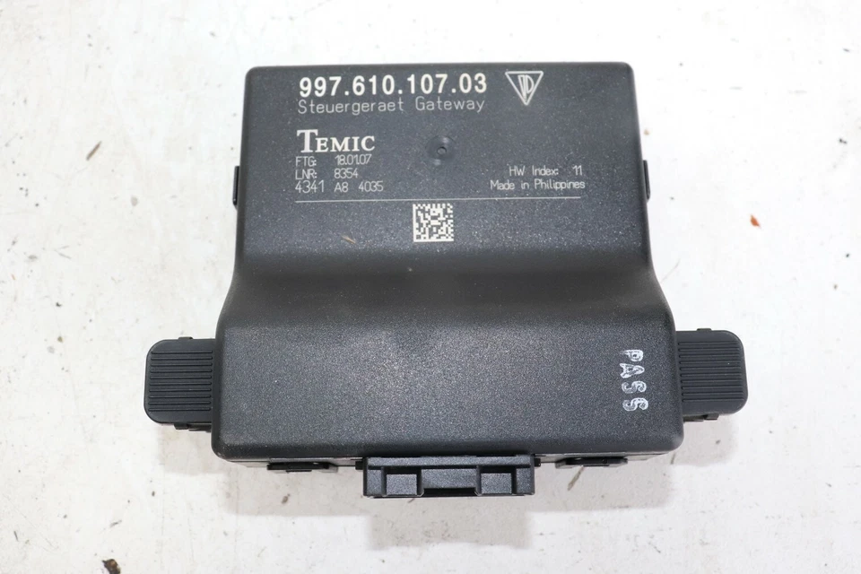 Porsche Boxster S 987 Gateway Control Unit ECU 99761010703 J152 - Image 1 of 1