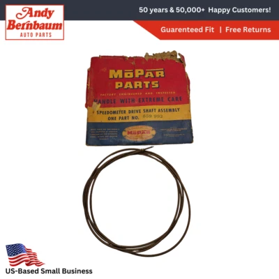 1940-1952 DeSoto Chrysler Dodge Plymouth Speedometer Cable Shaft 859992 NOS - Image 1 of 4