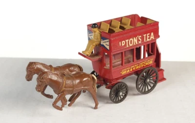 Matchbox Lesney loose Models of Yesteryear No.12 Lipton's Tea Horse Bus - Image 1 of 3