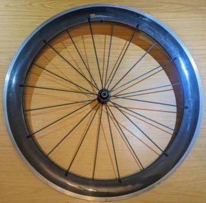 Planet X Deep Section Carbon Front Wheel 700c 700 Rim Brake Clincher 60mm Road - Picture 1 of 14