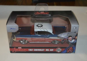 2025 JADA HOLLYWOOD RIDES - MARVEL AVENGERS - 1957 CHEVROLET BEL AIR - Picture 1 of 5