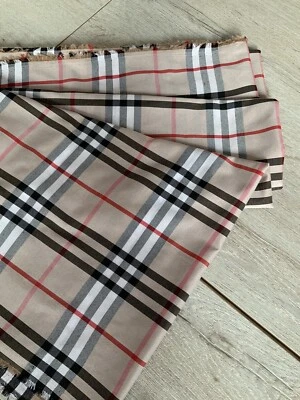 Leichtes Baumwollmischgewebe, prominentes Karomuster, Tartan - Bild 1 von 4