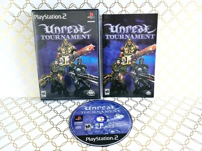 Unreal Tournament Excellent Disc (Sony PlayStation 2, 2000) PS2 CIB - Tested - Image 1 of 4
