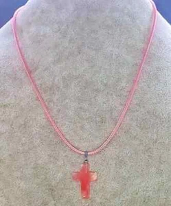Collar de piedras preciosas de cuarzo cereza - Imagen 1 de 10