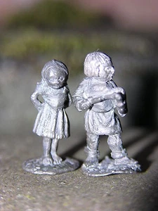 CITADEL VINTAGE FS 62 VILLAGE CHILDREN x2 - Picture 1 of 2