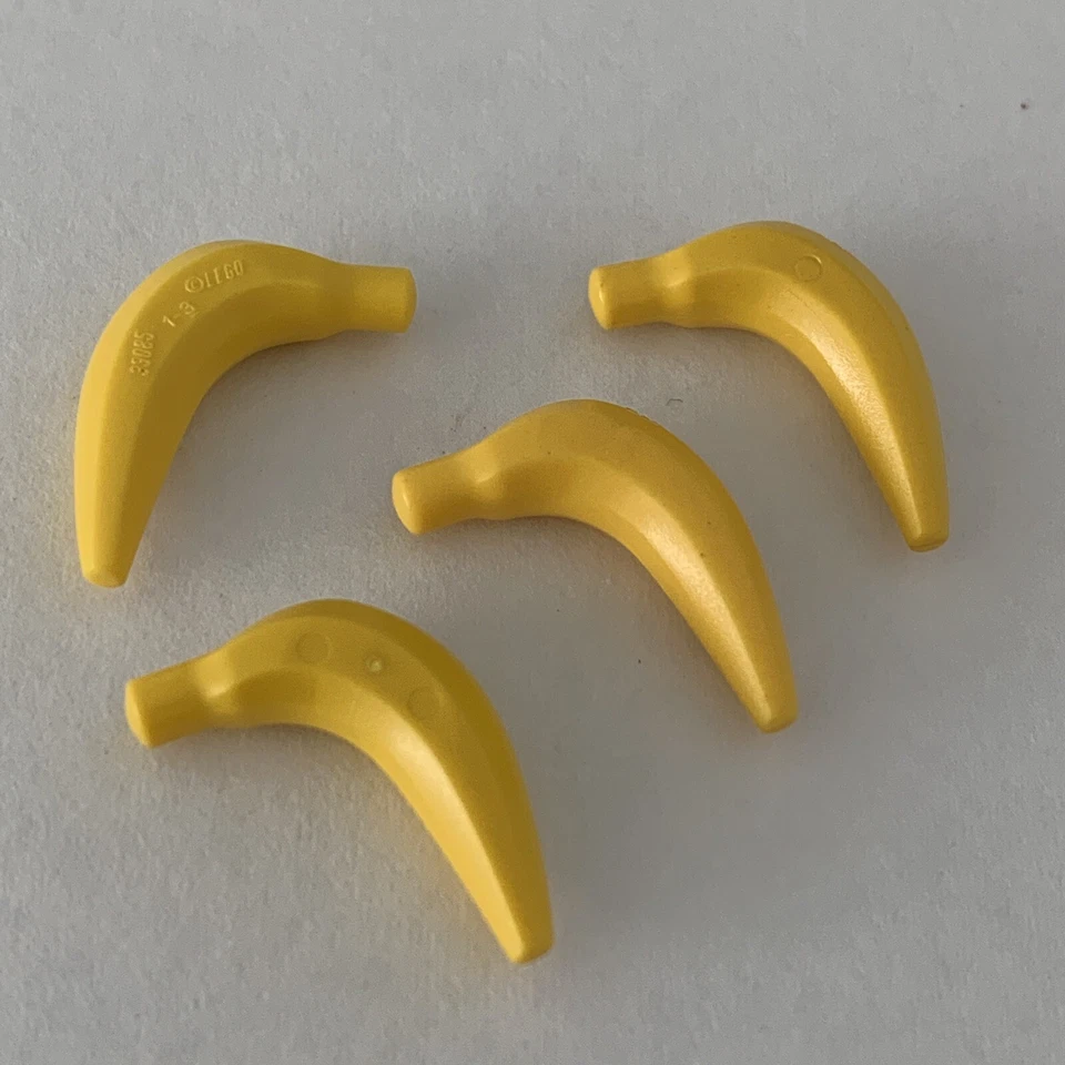 Lego Piezas 33085 (4 piezas) Minifigura Plátano Foto 1 de 1