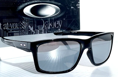 NEW Oakley MAINLINK XL Shiny Black POLARIZED Galaxy Chrome Sunglass 9264 - Image 1 of 4