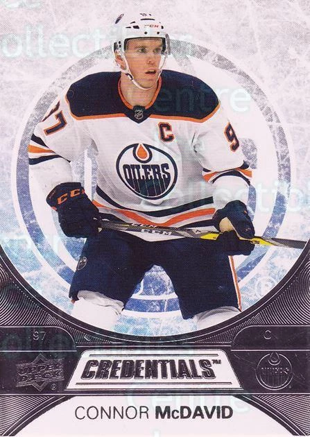 2021-22 Upper Deck Credentials #1 Connor McDavid - Image 1 of 1