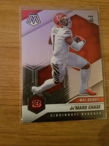 Ja'marr Chase RC NFL Panini Mosaic 2021 Cincinnati Bengals - Bild 1 von 2