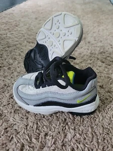 Nike Air Max 95 Toddler Size 6C Green Volt Gray 905462-017 Sneakers - Picture 1 of 9