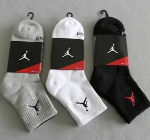 Nike Air Jordan 3 Pairs Everyday Max Ankle Socks Men?s Size L  8-12 - Picture 1 of 2