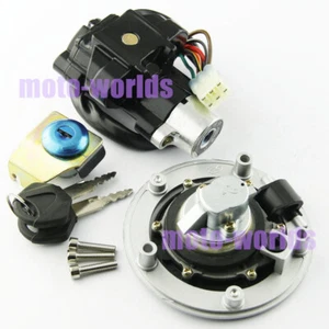 Ignition Switch Fuel Gas Cap Keys for Suzuki GSXR600 GSXR750 2004-05 37101-16840 - Picture 1 of 5