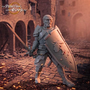 Osthold Veteran Soldier | Print Goes Ever On | RPG Wargaming 3D Printed MESBG - Picture 1 of 1