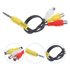 3Pcs Video & Audio Adapter Cord for Satellite Receiver
