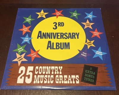 25 Country Music Greats Starday Records - Various Artists - +5 Extra Bonus Tunes - Image 1 of 4