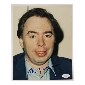 Andrew Lloyd Webber Signed 8x10 Photo (JSA) - Composer - Foto 1 di 2