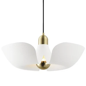 Maxim 11392 Poppy 18"W LED Pendant - White - Picture 1 of 9