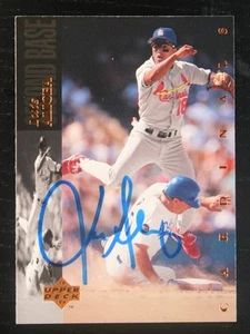 AUTOGRAPHED - Luis Alicea Upper Deck #239 St. Louis Cardinals 1994 - Picture 1 of 2
