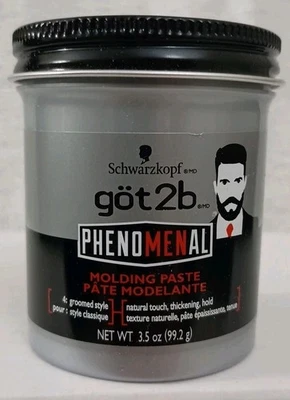 (1) Pasta moldeadora fenomenal Got2b de Schwarzkopf 3,5 oz Foto 1 de 4