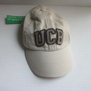 Cappellino Bimbo United Colors of Benetton Cappello Size S Beige Chiaro-Cotone - Foto 1 di 4