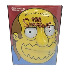 The Simpsons The 12th Season Limited Edition Dvd Collectors Box New Head Mold - Picture 1 of 5