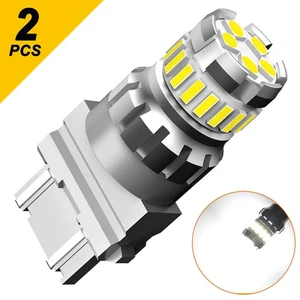 2F Serie Pair 3157 3156 Reverse LED Lamp Backup Signal Light 6000K For Chevrolet - Picture 1 of 10