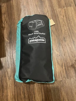 NUEVO Bolso de Lona Patagonia Black Hole Unity Fitz: Tinta Negro 100L Foto 1 de 4